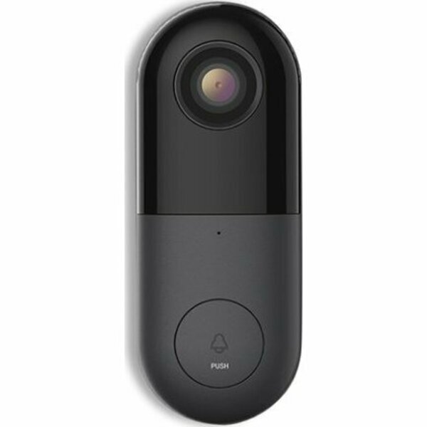 Bazz 1 3/4 IN WIFI MATTE BK CAMERA DOOR BEL WFDBELL1